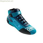 Racing Ankle Boots OMP KART KS-3 Navy Blue Black/White 46