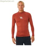 Լոգանքի շապիկ Rip Curl Waves Upf Perf L/S Red Surf