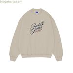 Տղամարդու սվիտեր առանց գլխարկի Jack & Jones JORINWOOD SWEAT՝ վզնոցով, FST 12286583, բեժ