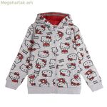 Hooded Sweatshirt for Girls Hello Kitty Grey