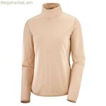 Կանացի սպորտային բաճկոն Salomon Outrack Half Zip Mid Pink