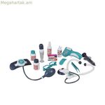 Խաղալիք բժշկական պատյան՝ աքսեսուարներով և լույսերով 29 x 27 x 7,5 սմ