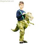 Կոստյում երեխաների համար՝ կանաչ դինոզավր 4-6 տարեկան