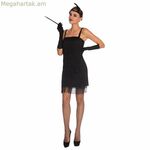 Մեծահասակների համար նախատեսված սև զգեստ (4 հատ)