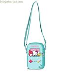 Hello Kitty ուսի պայուսակ՝ փիրուզագույն 19 x 13 x 3 սմ