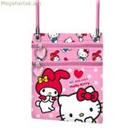 Hello Kitty վարդագույն ուսի պայուսակ 17 x 15 x 4 սմ
