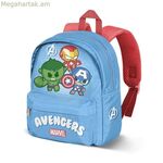 Դպրոցական պայուսակ «Վրիժառուները» կապույտ 27 x 22 x 10 սմ