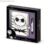 Օրագիր աքսեսուարներով՝ «Մղձավանջը Սուրբ Ծննդից առաջ»՝ յասամանագույն 24 x 23 x 2,5 սմ