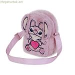 Ուսի պայուսակ Lilo & Stitch վարդագույն 19 x 14 x 7 սմ