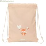 Թելերով մեջքի պայուսակ Safta Flores 26 x 34 x 1 սմ