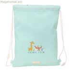 Թելերով մեջքի պայուսակ Safta Pandi կապույտ 26 x 34 x 1 սմ