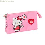 Հելոու Քիթի վարդագույն պայուսակ 22 x 12 x 3 սմ