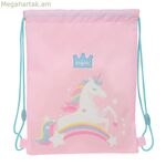 Պայուսակ լարերով Glow Lab վարդագույն 26 x 34 x 1 սմ