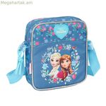 Սառցե կապույտ ուսի պայուսակ 16 x 18 x 4 սմ