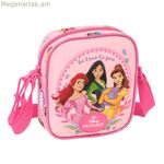 Disney Princess Pink ուսի պայուսակ 16 x 18 x 4 սմ