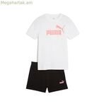 Մանկական սպորտային հագուստ Puma Essentials No.1 լոգոտիպով սպիտակ