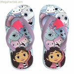 Գաբբիի տիկնիկային տնակի բազմագույն մանկական հողաթափեր