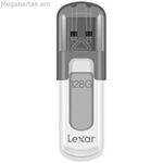 Lexar JumpDrive V100 USB կրիչ՝ սպիտակ/մոխրագույն, 128 ԳԲ