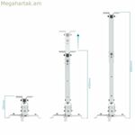 Պատին ամրացվող դարակաշարային պահարան TooQ PJ2012T-W