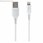USB-ից Lightning մալուխ DCU 34101290 սպիտակ (1 մ)