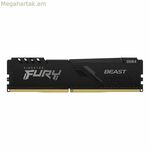 RAM հիշողություն Kingston Fury Beast 16 GB DDR4 CL18 3600 MHz