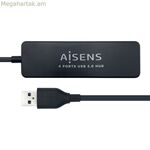 USB Hub Aisens A104-0402 սև