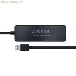 USB Hub Aisens A106-0399 Սև 3600 Վտ
