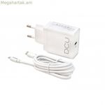 Պատի լիցքավորիչ DCU 37250020 սպիտակ 100 Վտ