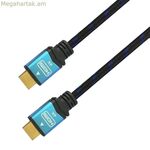 HDMI մալուխ Aisens A120-0360 սև/կապույտ 10 մ