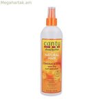 Գանգուրների համար կատարյալ սփրեյ Cantu բնական մազերի համար շի կարագով (355 մլ)