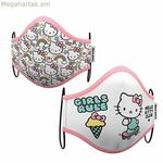 Հիգիենիկ բազմակի օգտագործման գործվածքային դիմակ Hello Kitty Premium 10-12 տարեկան