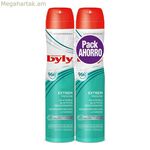 Անտեսանելի հակաբիծային դեզոդորանտ Extrem Byly (2 uds)