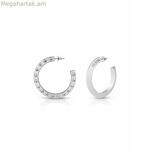 Կանացի ականջօղեր Guess JUBE01489JWRHT-U պողպատե
