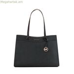 Michael Kors ուսի պայուսակ 35F4STVT9B-BLACK Սև 37 x 28 x 12 սմ
