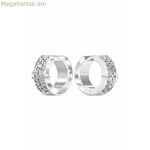 Կանացի ականջօղեր Guess JUBE03283JWRHT-U Չժանգոտվող պողպատ 2 սմ