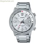 Տղամարդու ժամացույց Casio MTD-130D-7AVDF արծաթագույն (Ø 44 մմ)