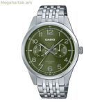 Տղամարդու ժամացույց Casio MTP-E340D-3AVDF արծաթագույն (Ø 42 մմ)