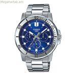 Տղամարդու ժամացույց Casio MTP-VD300D-2EUDF արծաթագույն (Ø 45 մմ)
