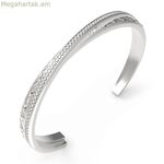 Կանացի ապարանջան Guess JUBB04584JWRHS 20 սմ արծաթ