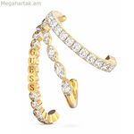 Կանացի ականջօղեր Guess JUBE03296JWYGT-U 2,5 սմ