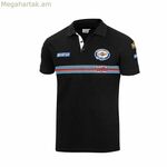 Տղամարդու կարճ թևքով պոլո շապիկ Sparco Martini Racing սև, չափս XL