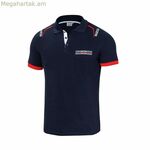 Կարճ թևքով պոլո շապիկ Sparco Martini Racing մուգ կապույտ XXL