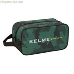 Ճանապարհորդական հողաթափերի պահոց Kelme Camo սև կանաչ 29 x 15 x 14 սմ
