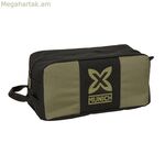 Ճանապարհորդական հողաթափերի պահոց Munich West սև կանաչ 34 x 15 x 18 սմ