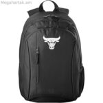 Wilson NBA թիմի ամենօրյա մեջքի պայուսակ Chi սև սպորտային