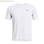 Տղամարդու կարճ թևքով շապիկ Under Armour Tech Textured White