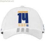 Սպորտային գլխարկ Adidas Real Madrid UCL Champions White Մեկ չափս