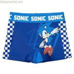 Տղաների լողի շորտեր Sonic մուգ կապույտ