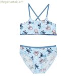 Բիկինիի ներքևի հատվածներ աղջիկների համար՝ կարված կապույտ