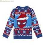 Ունիսեքս Սարդ-Մարդ կապույտ սվիտեր